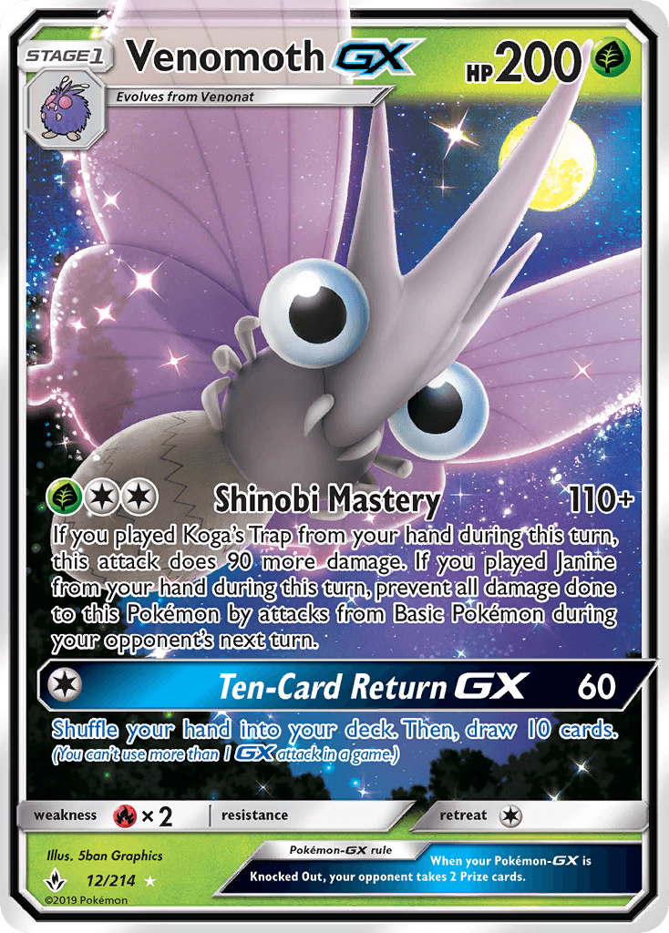Venomoth GX