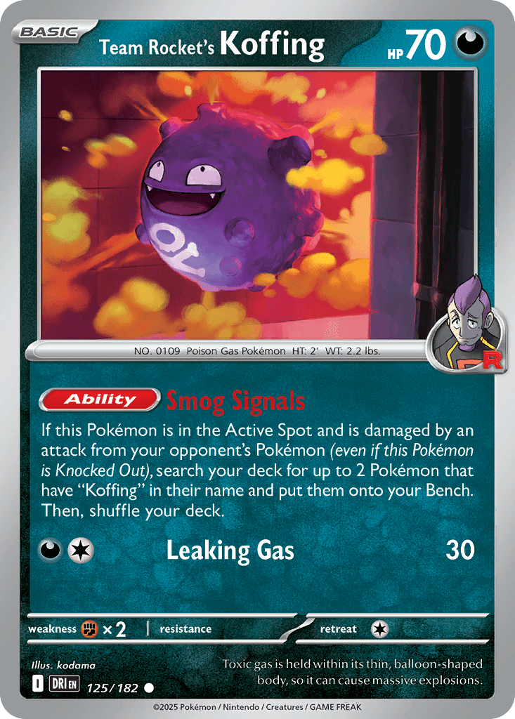 Team Rocket's Koffing